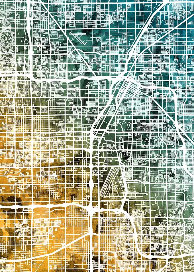 Las Vegas Nevada Map