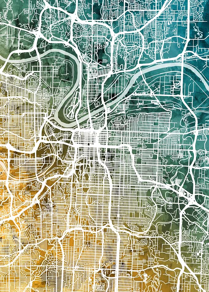 Kansas City Missouri Map