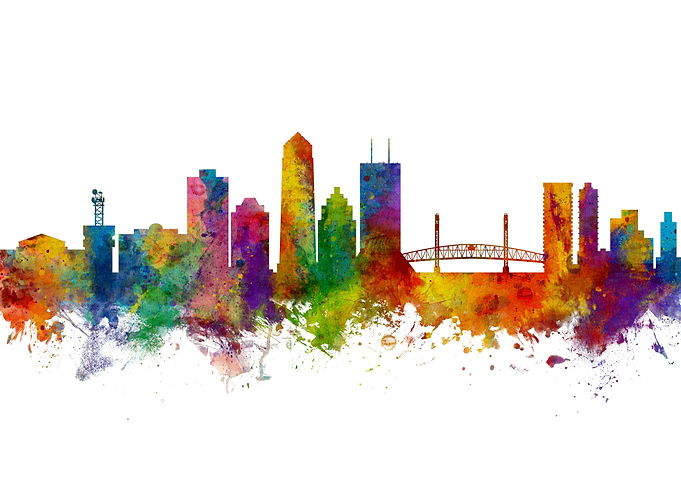Jacksonville Skyline