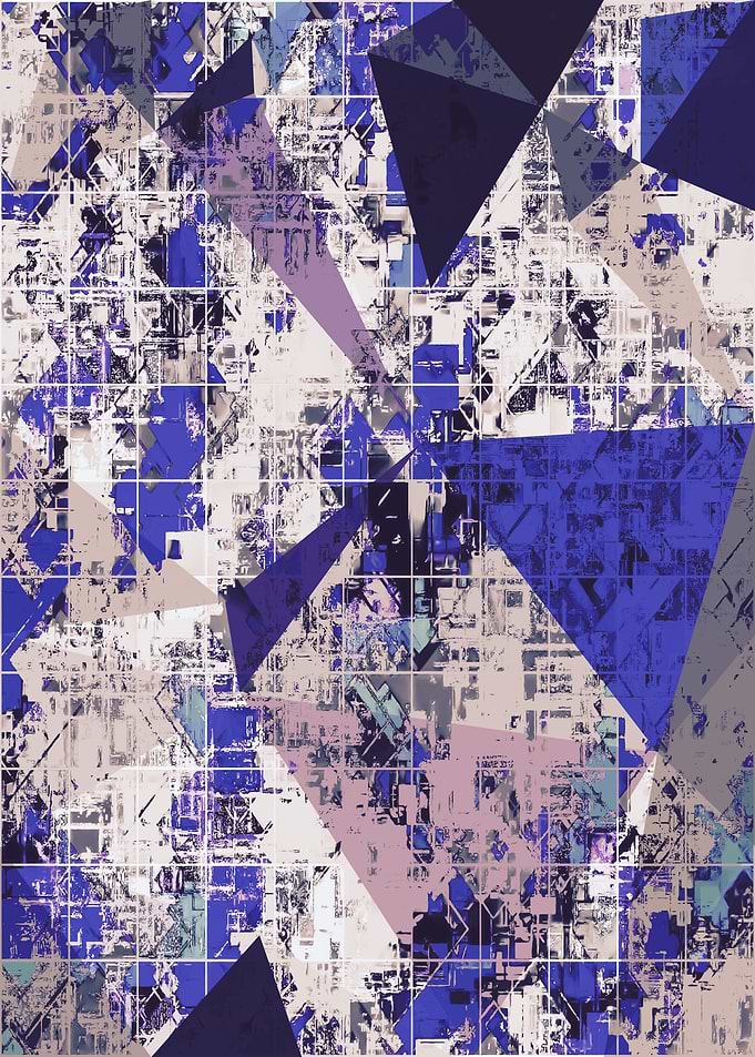 geometric triangle pattern