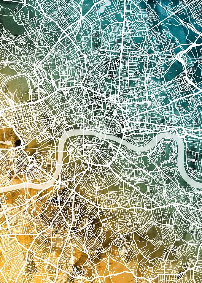 London England Map