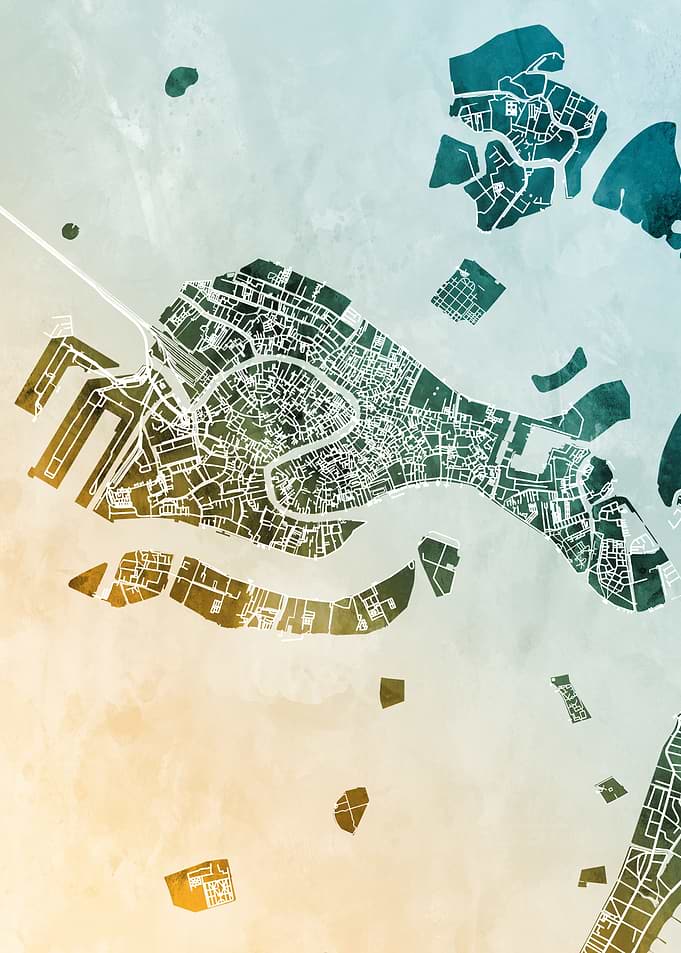 Venice Italy Map