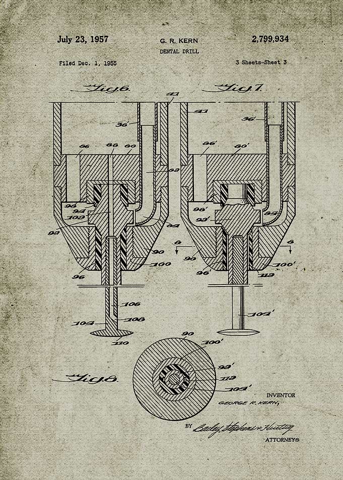1955 Dental Drill