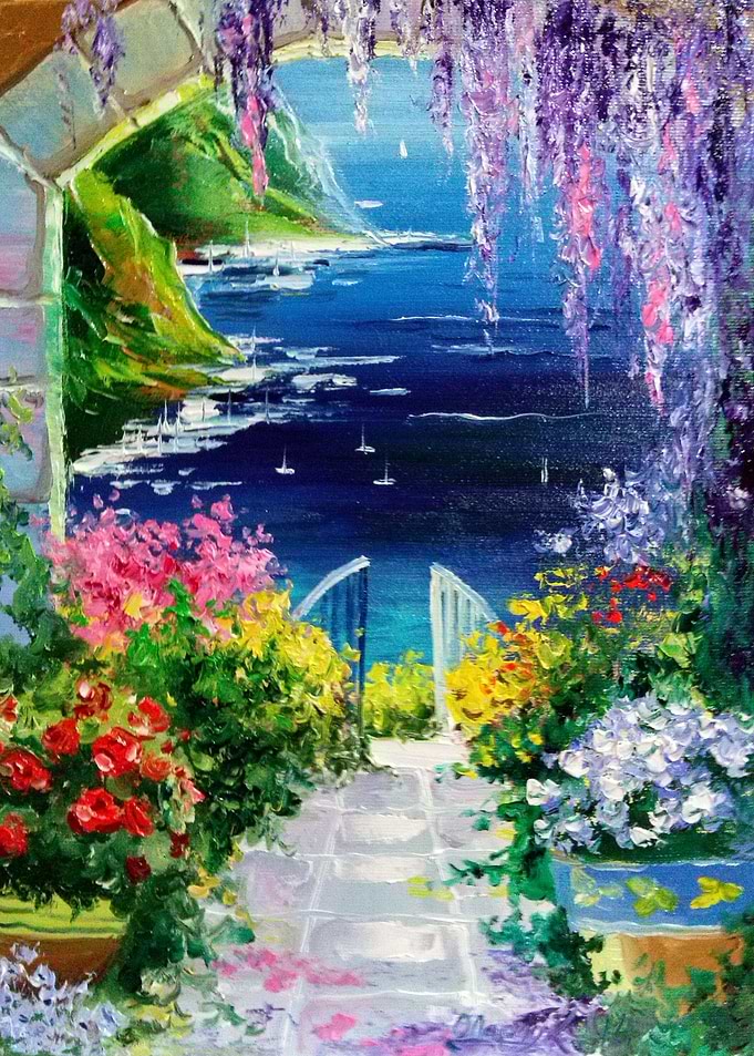 By the sea