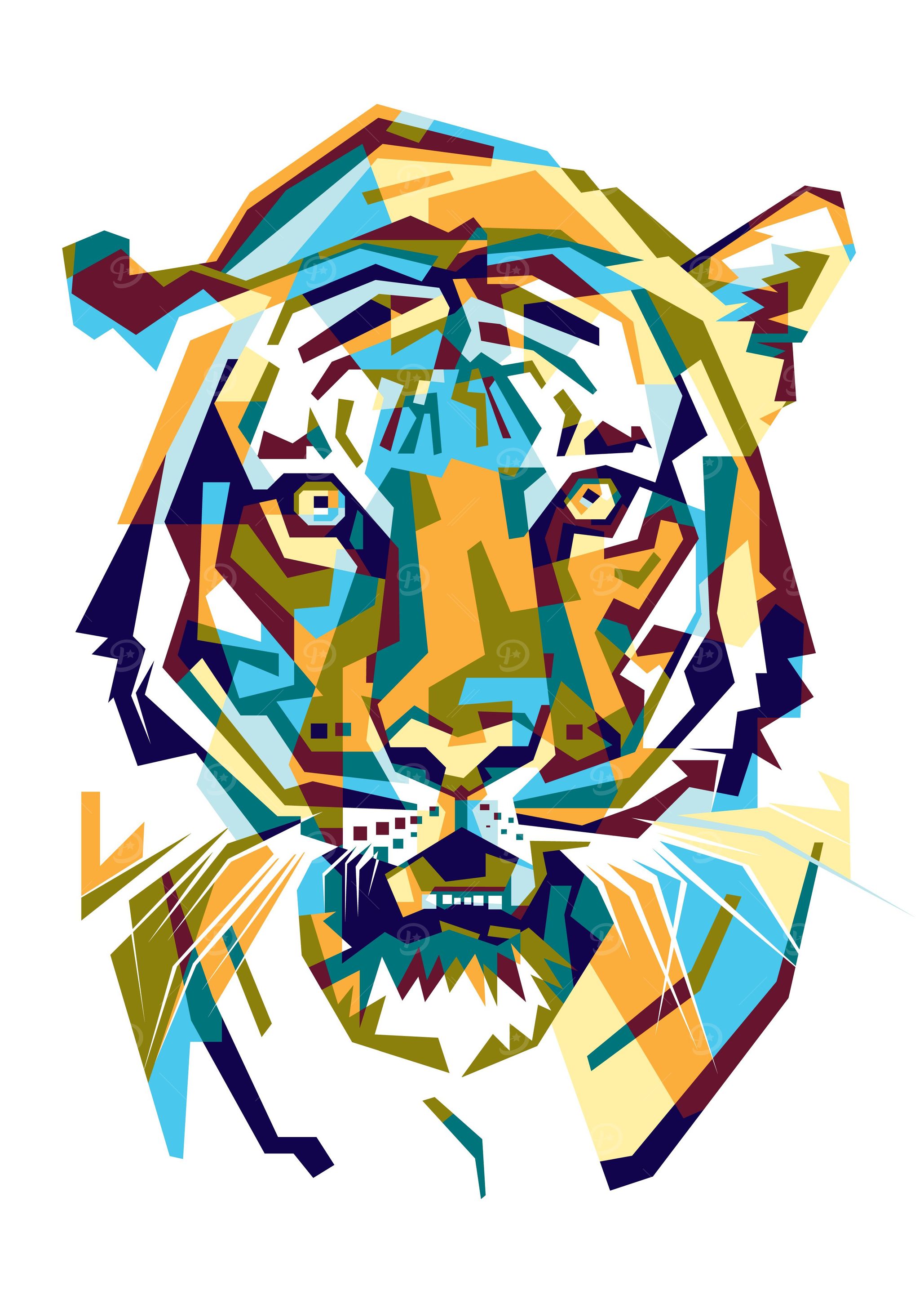 full color Tiger