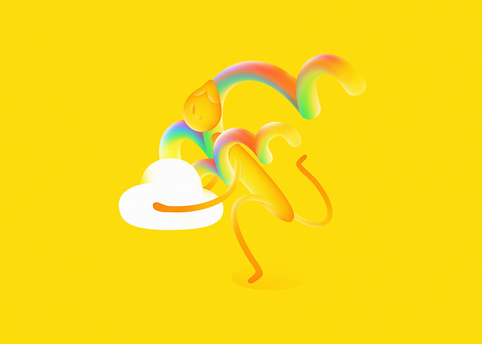 Its a double rainbow