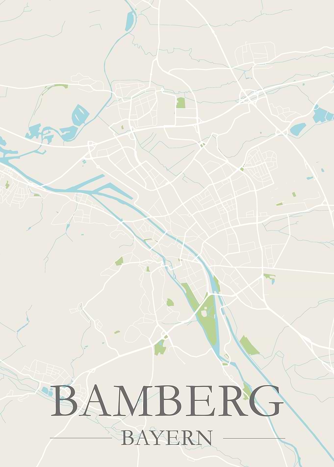 Bamberg Map