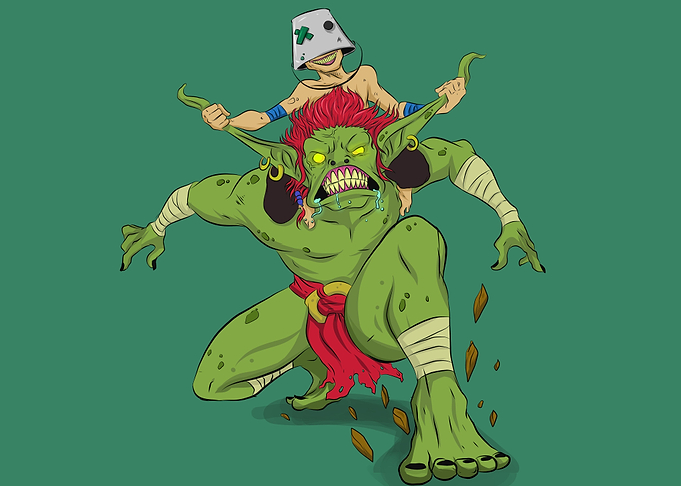 The Troll rider