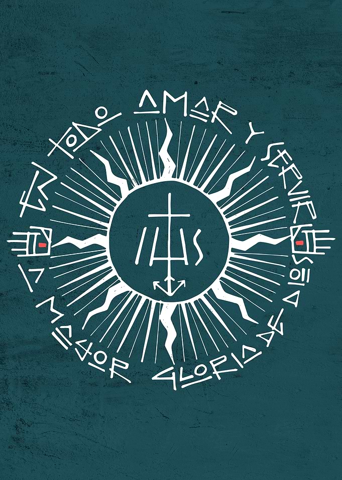 Jesuit symbol and phrase