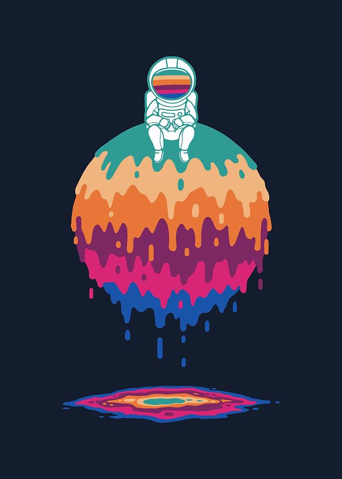 Dripping Sphere