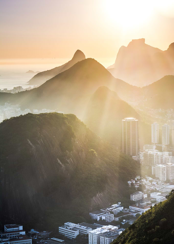Sunset Sugarloaf Mountain