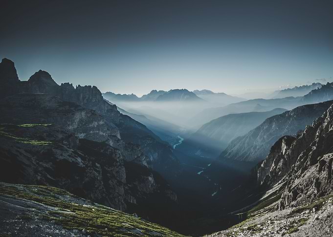 A morning at Dolomites