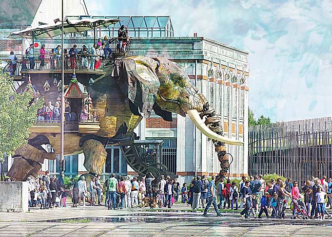 Elephant from Nantes