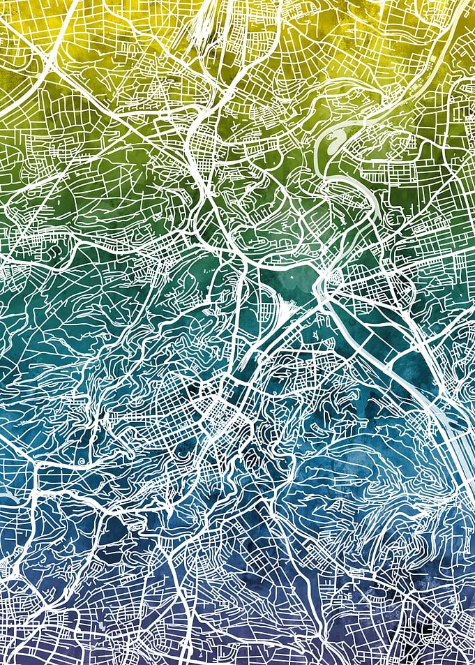 Stuttgart Germany Map