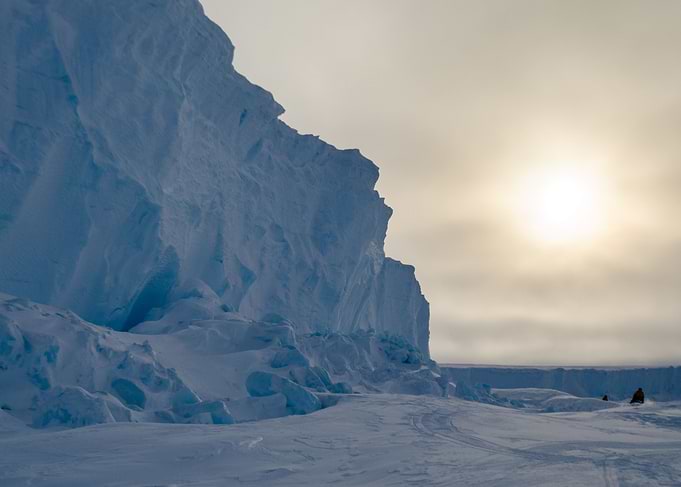 ice cliff