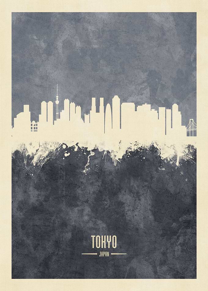 Tokyo Japan Skyline