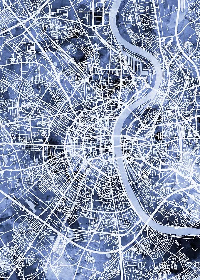 Cologne Germany Map