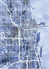 Chicago Illinois Map