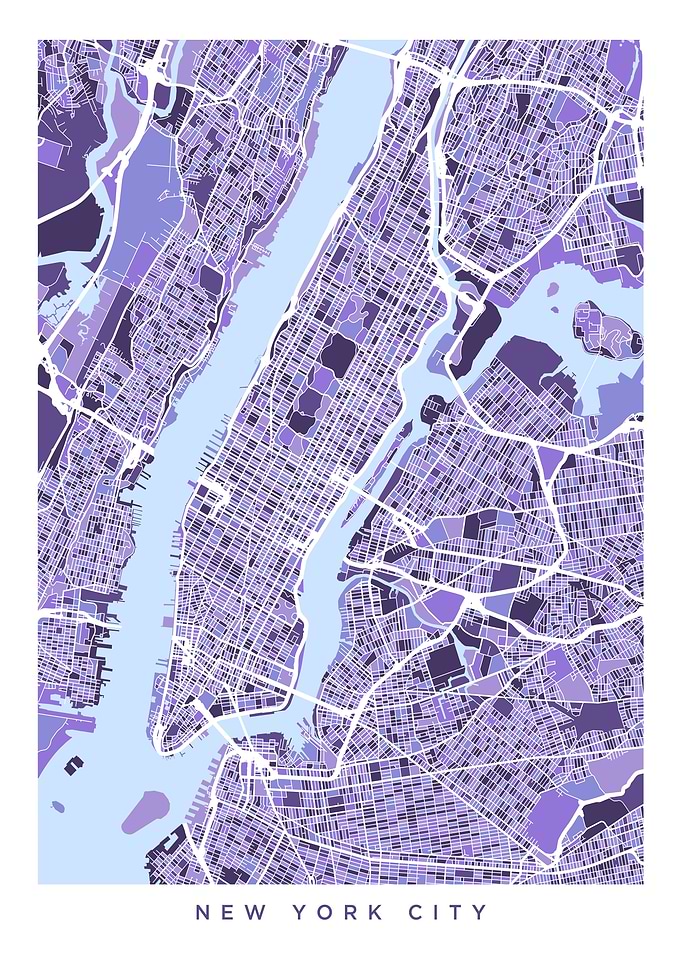 New York Map