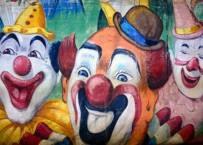 Circus clowns B