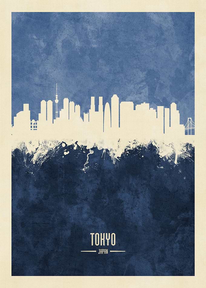 Tokyo Japan Skyline