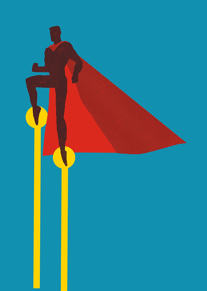 minimalistic hero
