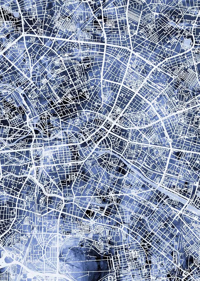 Berlin Germany Map