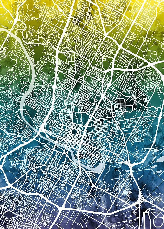 Austin Texas Map