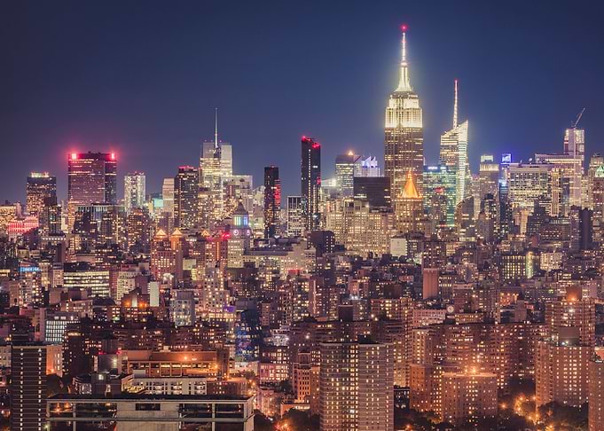 Dusk Over Empire State