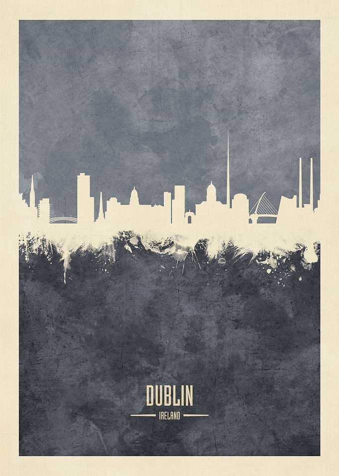 Dublin Ireland Skyline