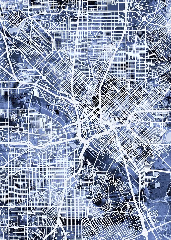 Dallas Texas Map