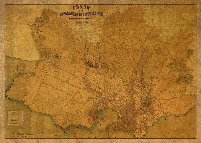 Vintage Montevideo Uruguay