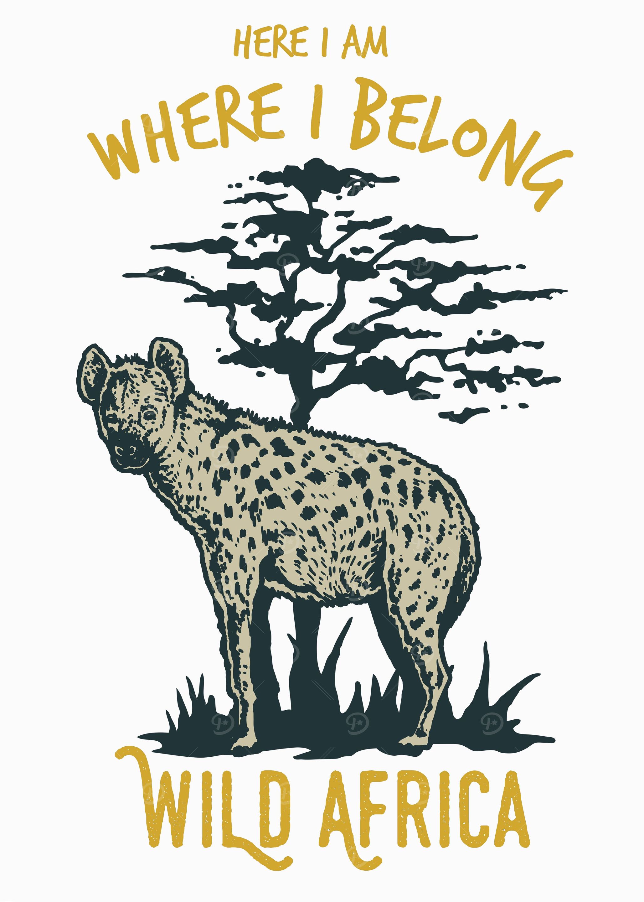 Wild Africa Hyena