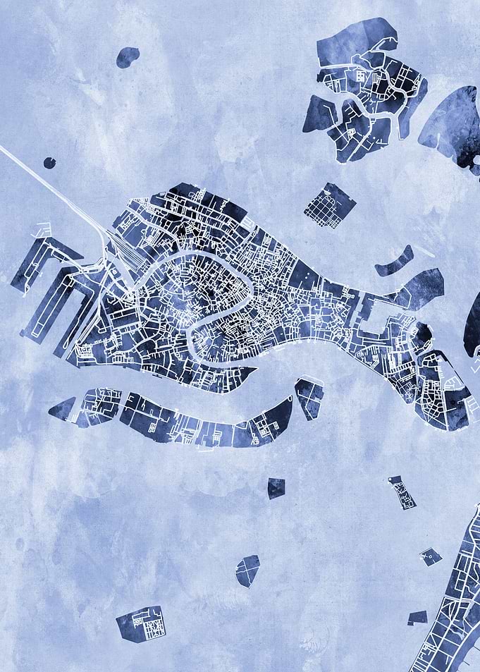 Venice Italy Map