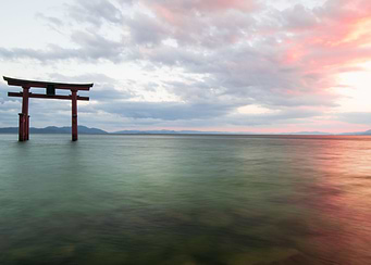 Torii in the Lake