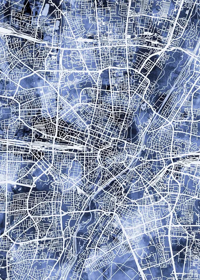 Munich Germany Map