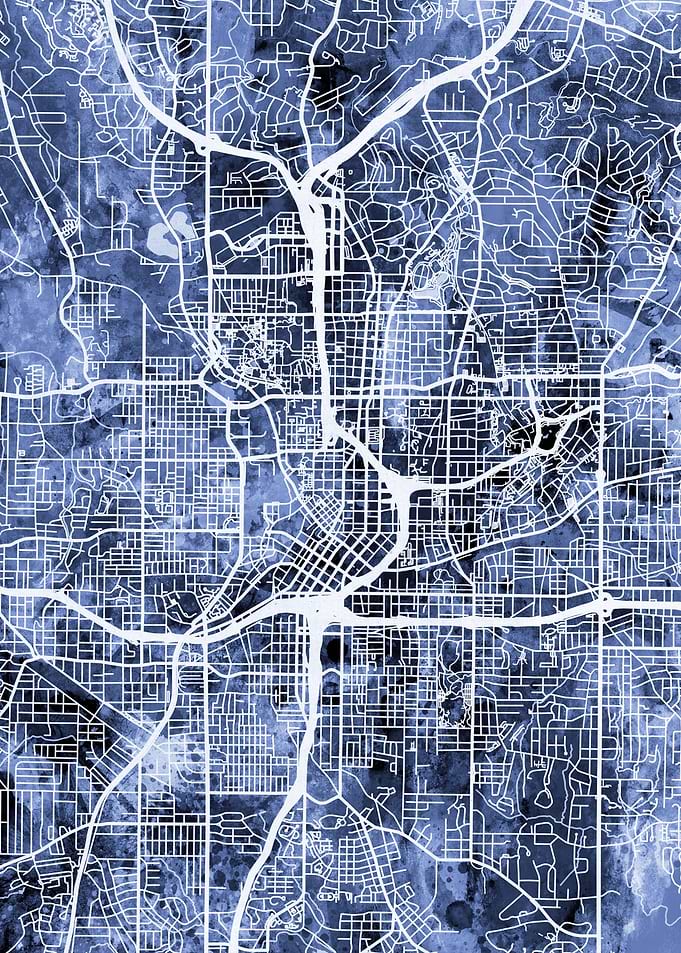 Atlanta Georgia Map