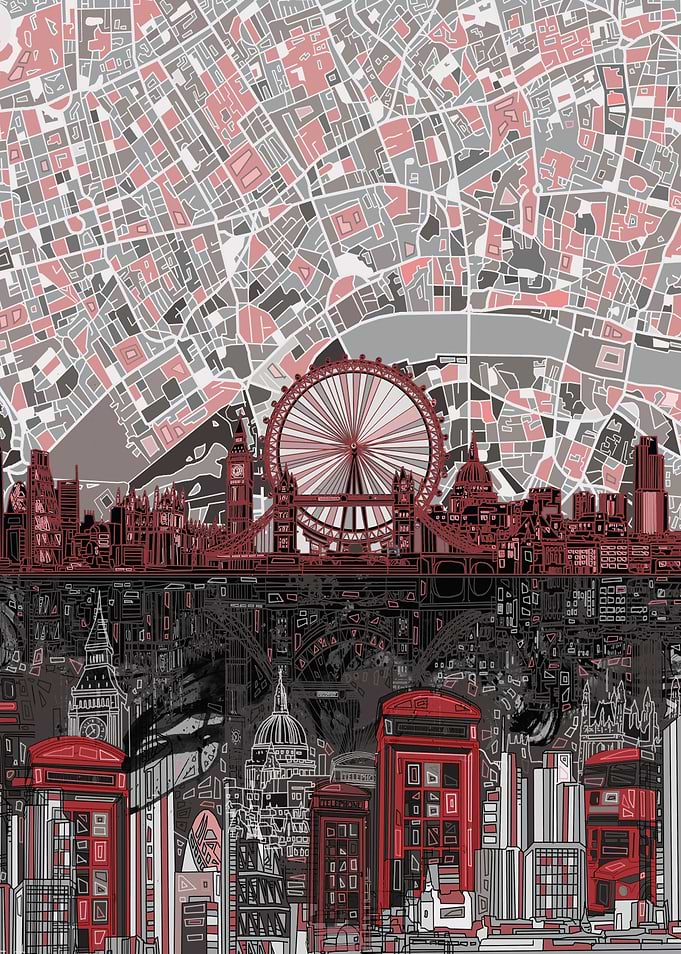 london city abstract 3