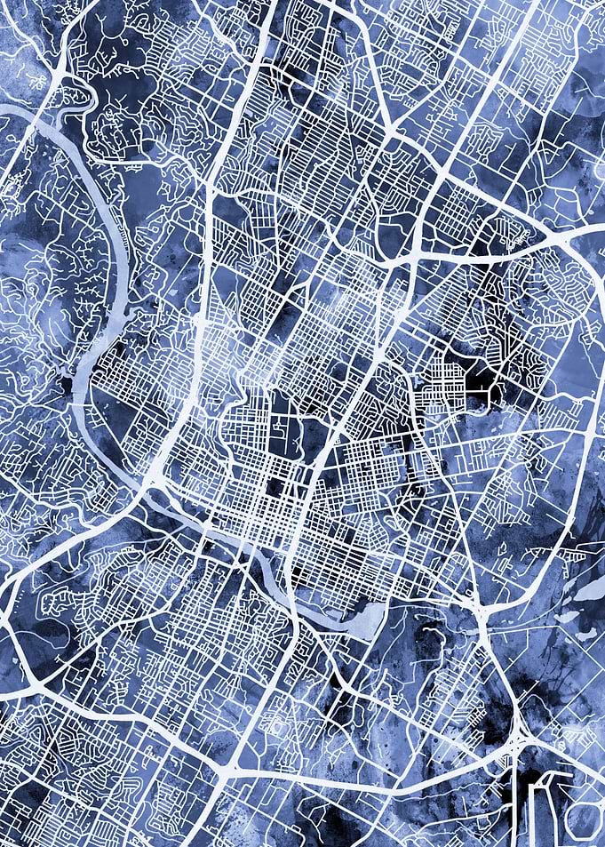 Austin Texas Map