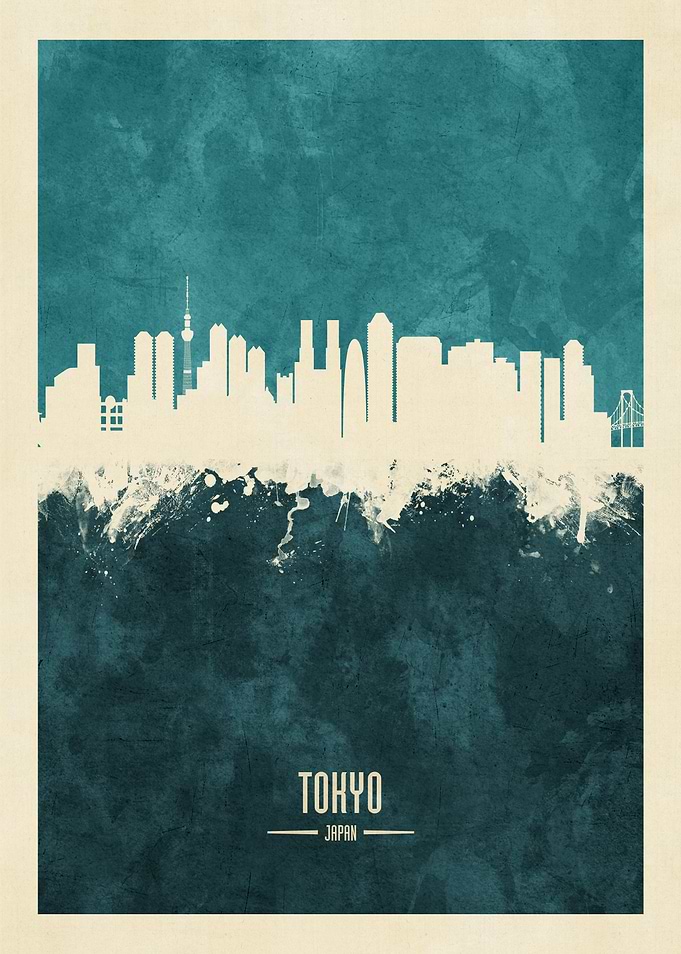Tokyo Japan Skyline