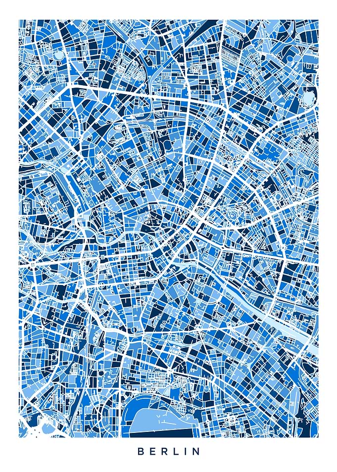 Berlin Germany Map