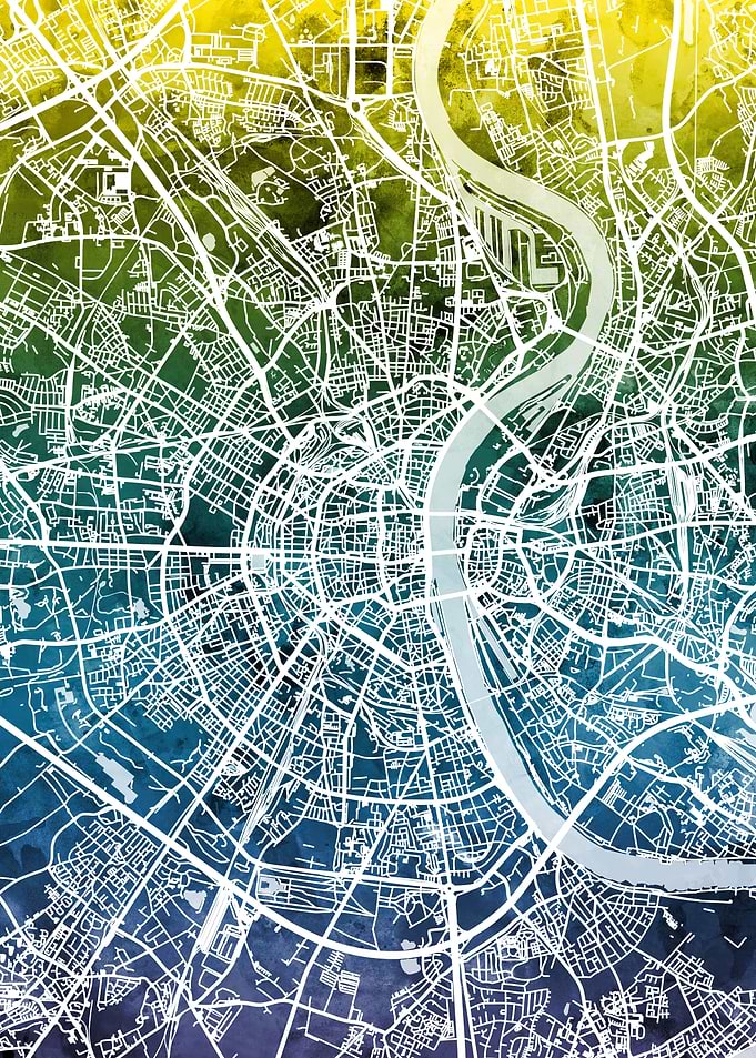 Cologne Germany Map