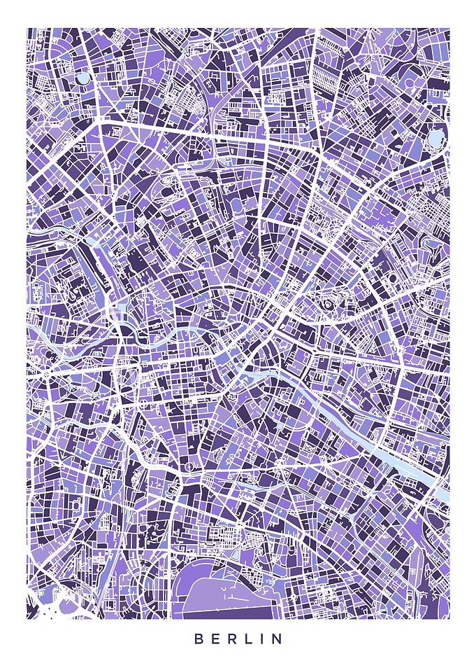 Berlin Germany Map