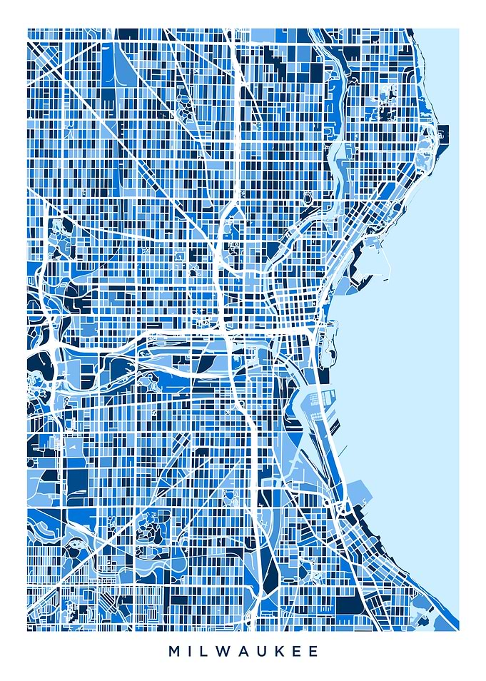 Milwaukee Wisconsin Map