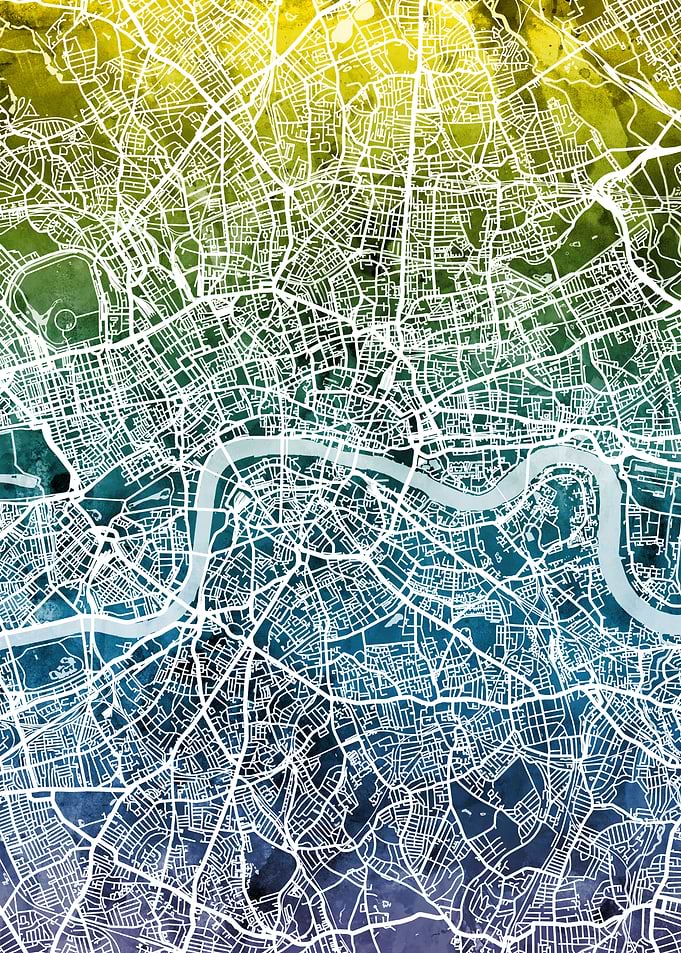 London England Map