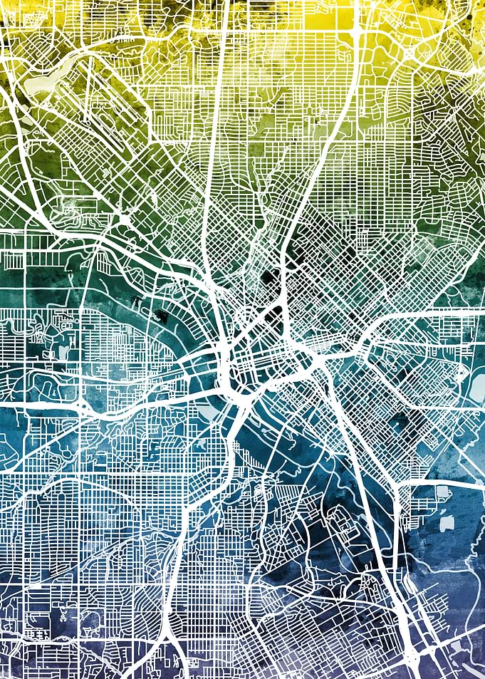 Dallas Texas Map