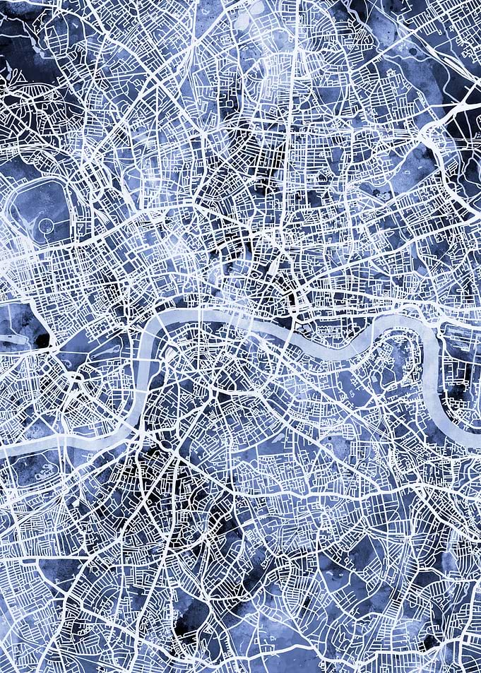 London England Map