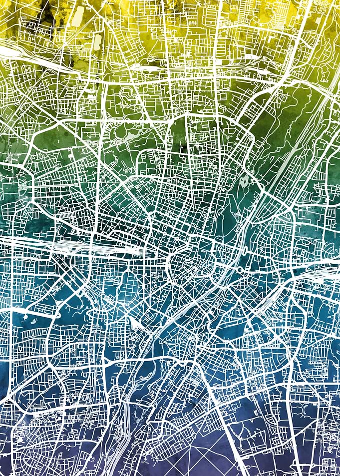 Munich Germany Map