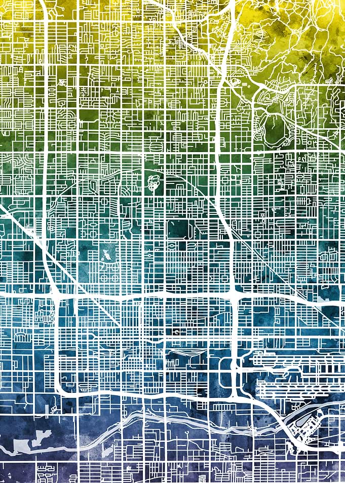Phoenix Arizona Map