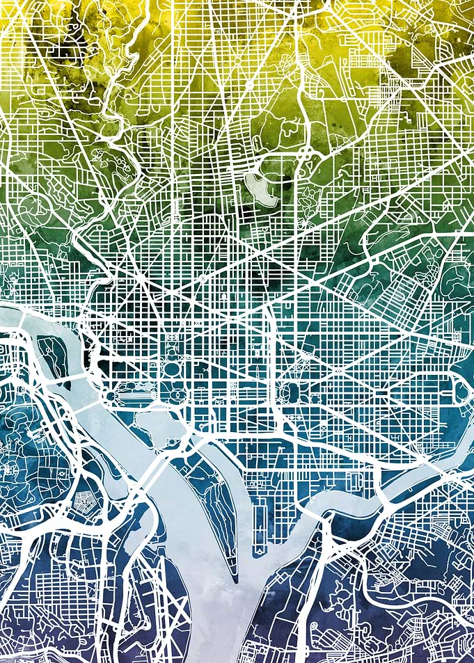 Washington DC Map